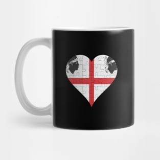 Sardinian Jigsaw Puzzle Heart Design - Gift for Sardinian With Sardinia Roots Mug